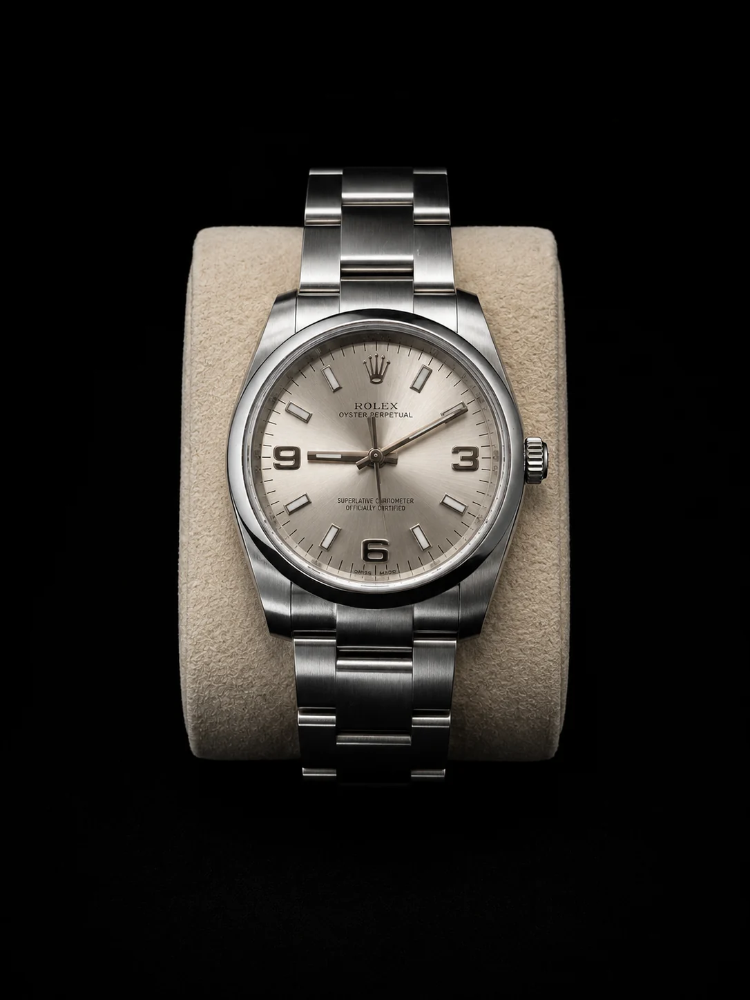Rolex Oyster Perpetual 34 front view